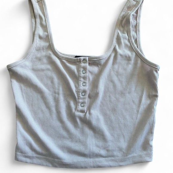 Pink Ribbed Tank and Shorts Set - Picture 3 of 6